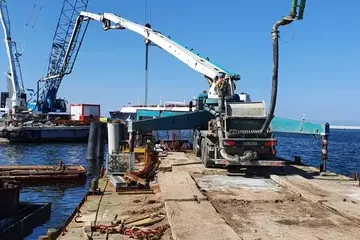 roboty budowlane na wodzie